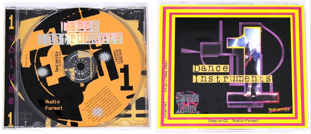 Best Service Sound Cube Audio Format Sample/Sound Library/Sampling 10 CD Box Set