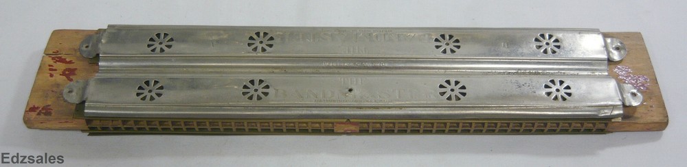 Vintage 12 3/4" Bandmaster DRWZ Harmonica