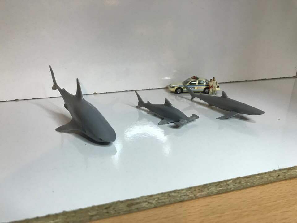 Ho 1/87 Scale Shark Set (UNPAINTED)