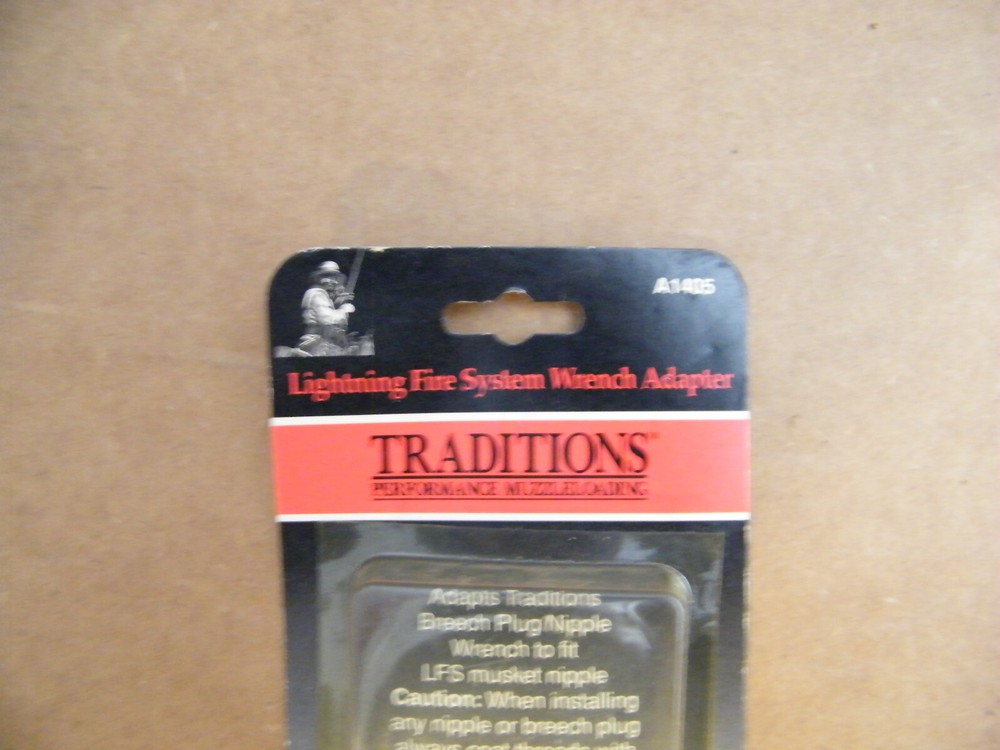 Traditions Lightning Fire Wrench Adapter A1405