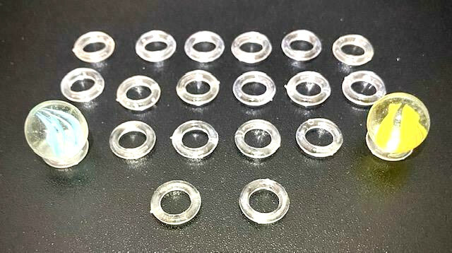 TRENDING! LOT OF 40 ⭐400+ PKS SOLD!⭐ MARBLE MARBLES DISPLAY STAND STANDS HOLDERS