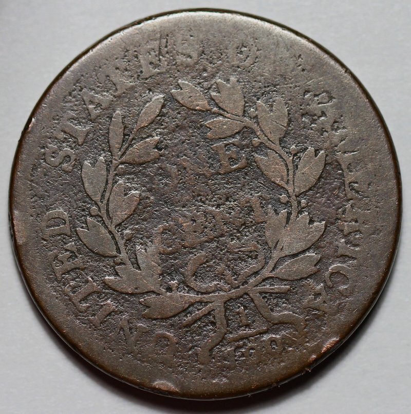 1807 Draped Bust Large Cent - Comet Variety - US 1c Copper Coin