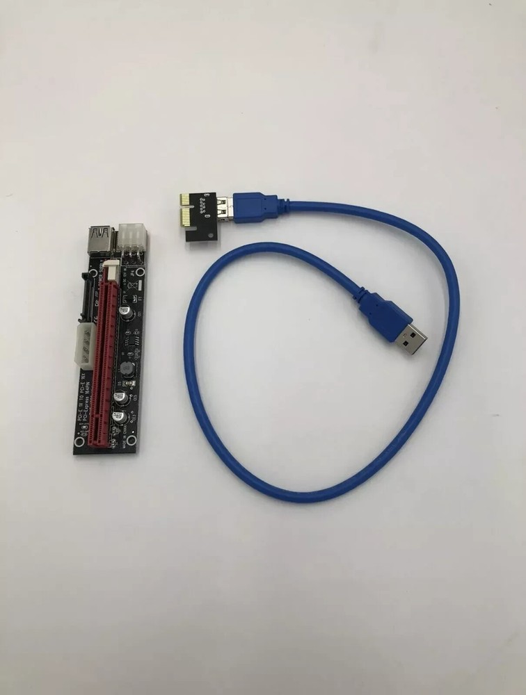 Ziyituod 6 Pack Latest PCI E GPU Riser Express Cable 6Pin MOLEX SATA