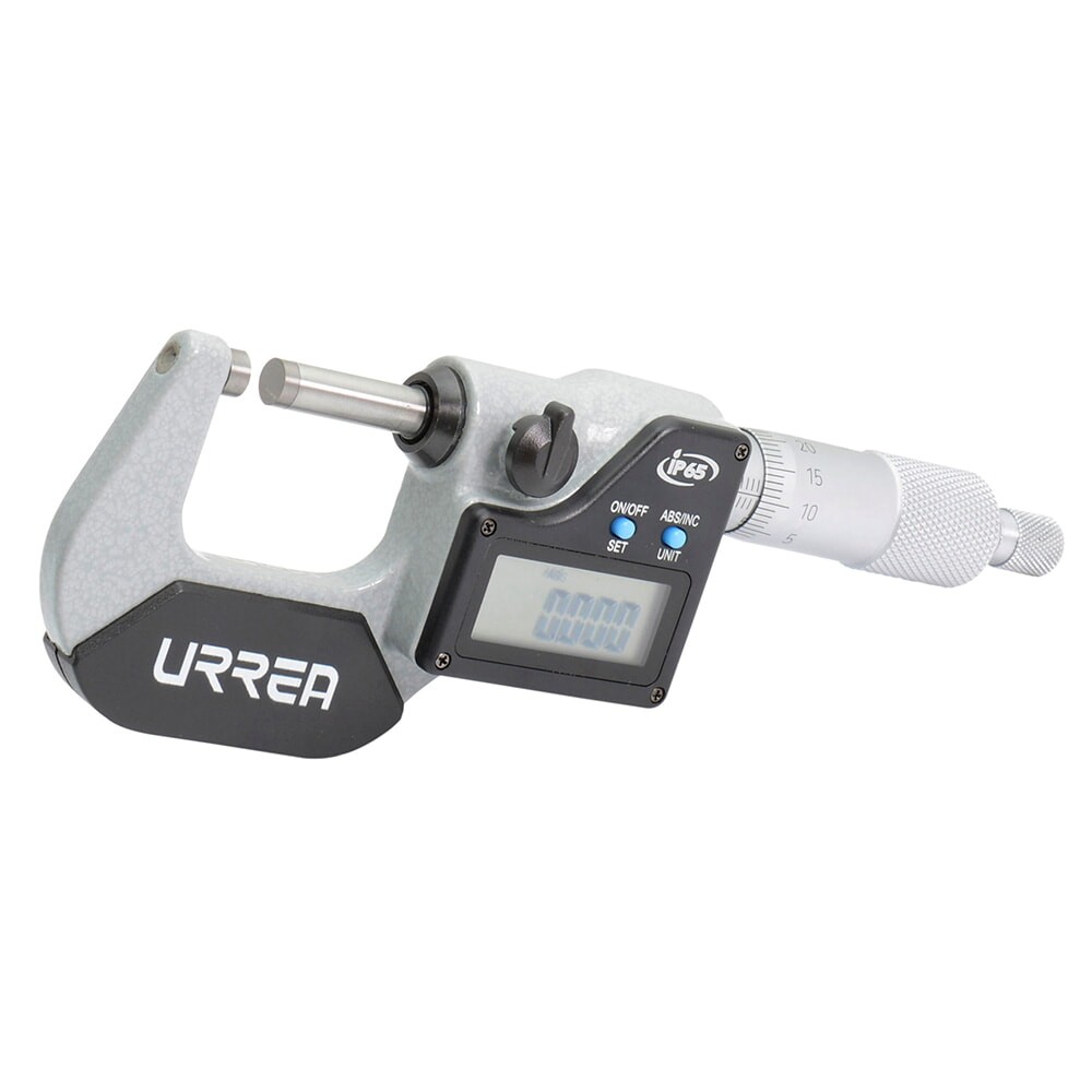 UMM12 Digital Micrometer Digital LCD Screen w/ Auto-Off Measuring Range 1" - 2"