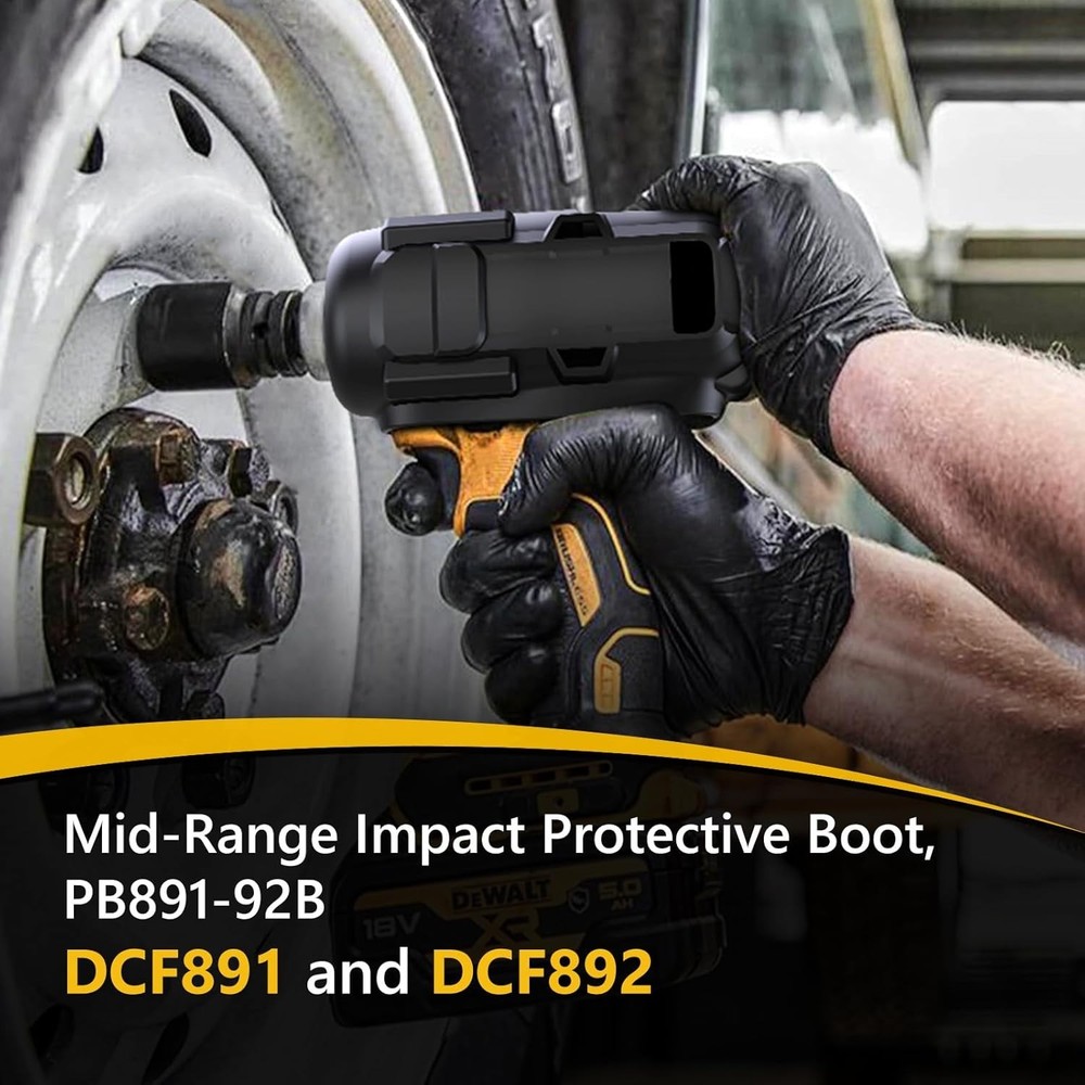 Flexible Silicone 20V Max Cordless Protective Boot for Easy Tool Management