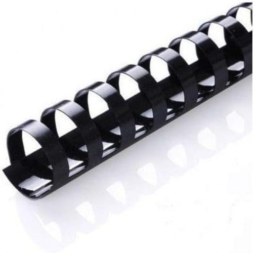 CFS 12mm Binding Spines - 100 Comb Pack, Flexible, Perfect for 90 Sheet Projects