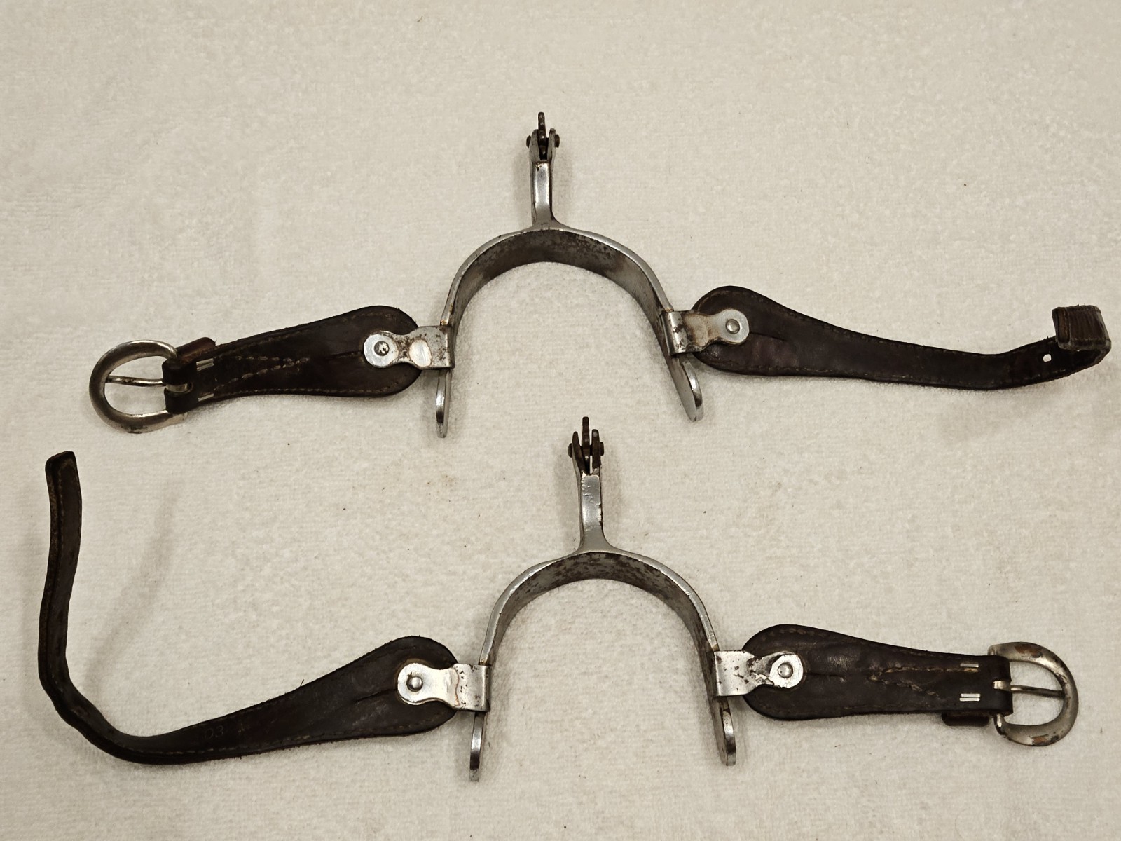 Vintage EF Blanchard No 2 Style Spurs Cowboy Western