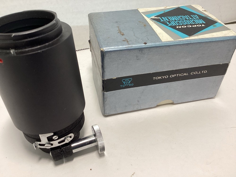 Vintage Top on Microscope Attachment Camera