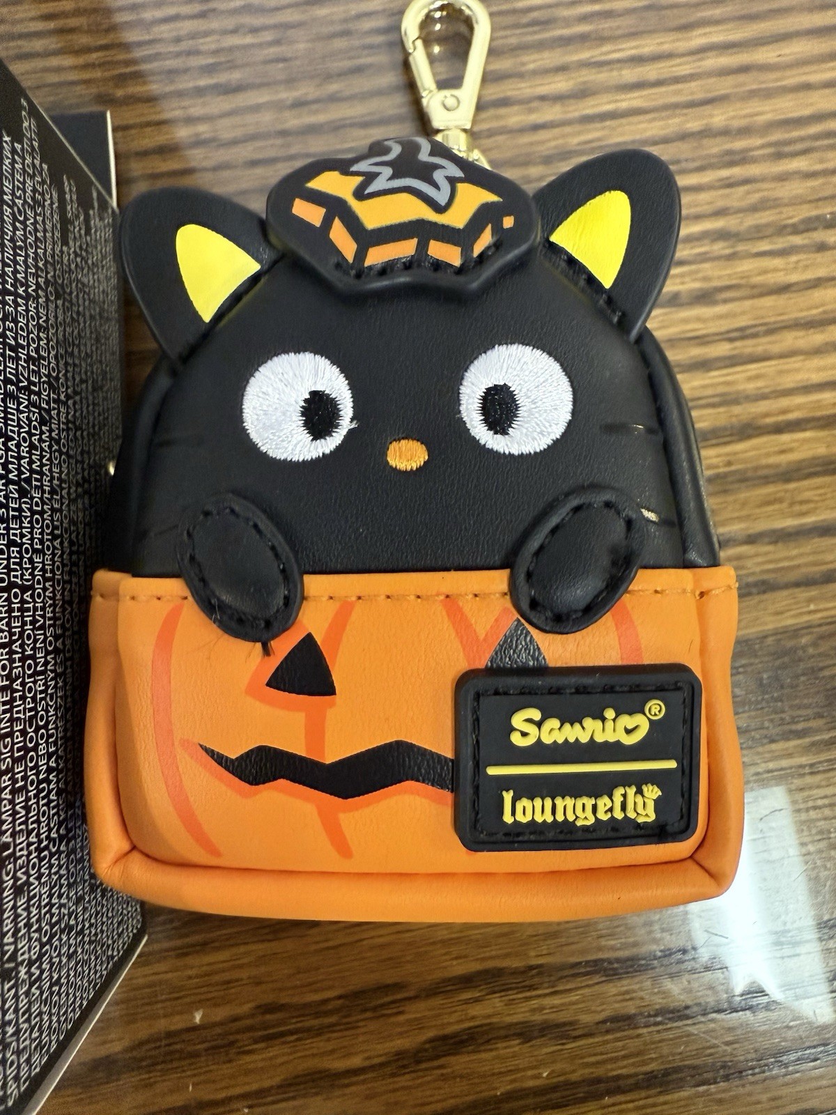 Loungfly NYCC Chococat Halloween Costume Mini Backpack Keychain