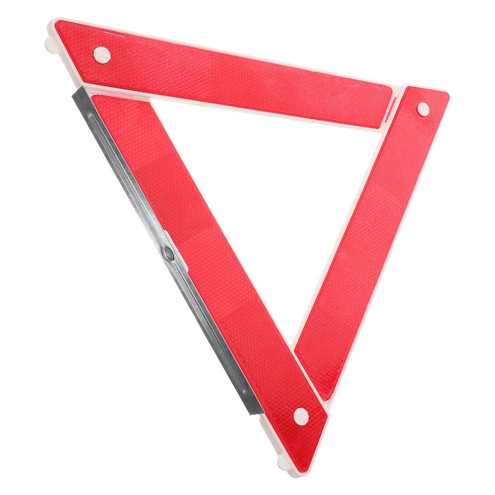 Folded Triangle Warning Sign Roadside Safety Triangles Reflective