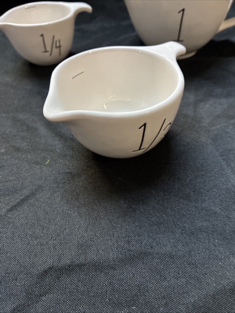 Rae Dunn White Measuring Cups