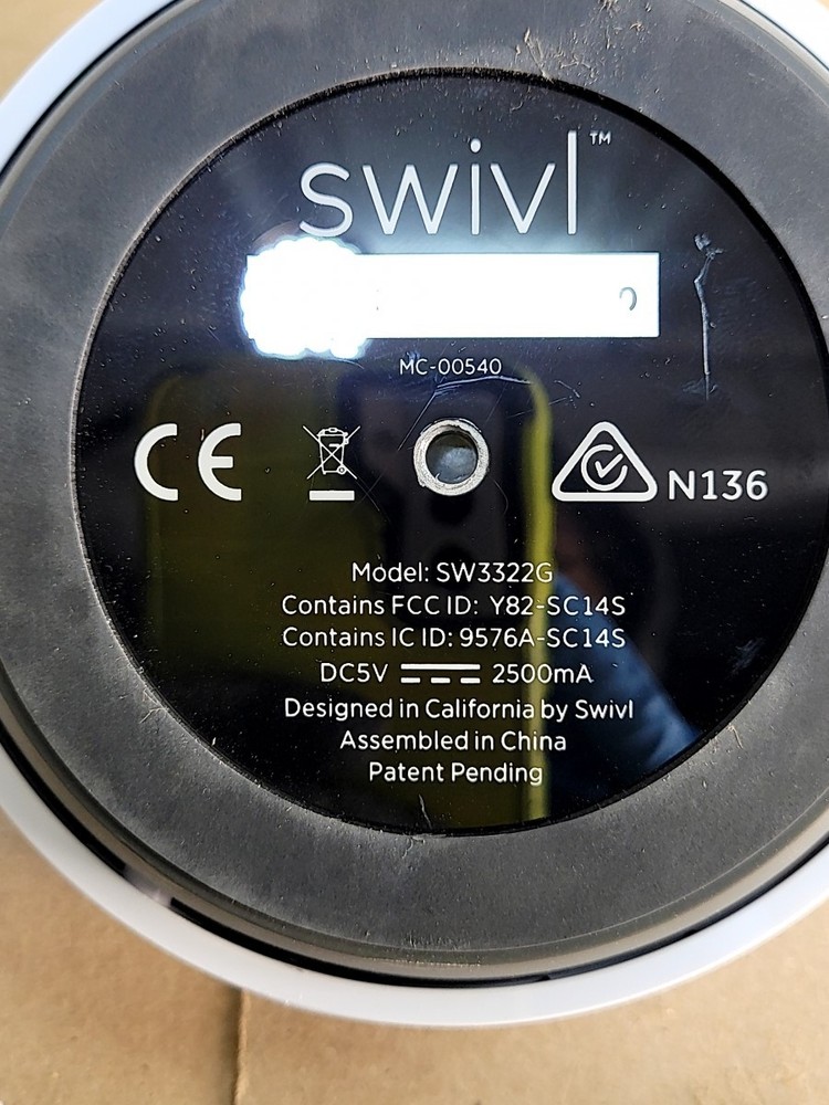 SWIVL SW3322G Presentation Robot Model w/ Case SEE NOTES