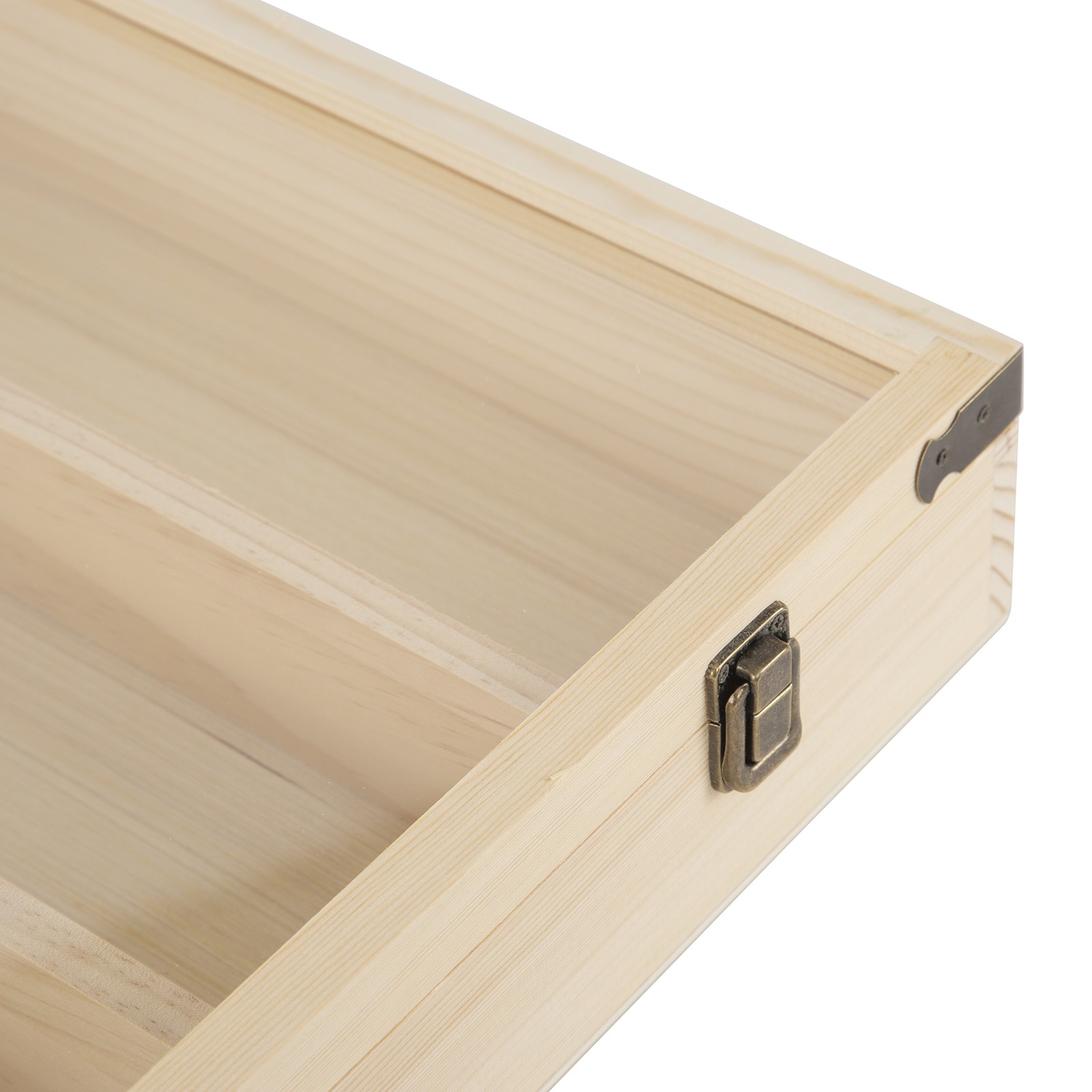 6 Tier Wooden Wall Mounted Display Cabinet Model Toy Collection Locker