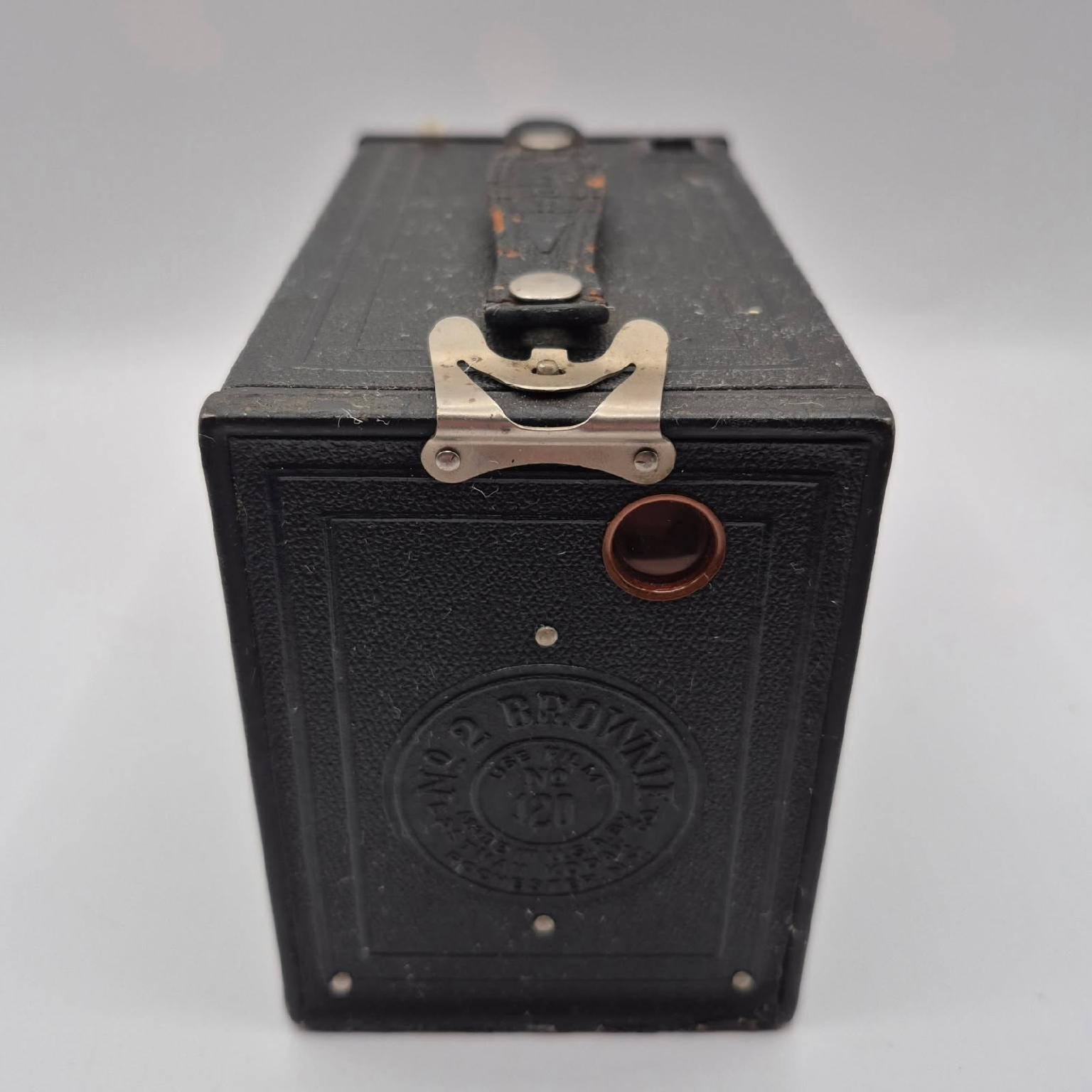 Vintage 1920s No. 2 Brownie Model Box Film Camera Eastman Kodak Antique Untested