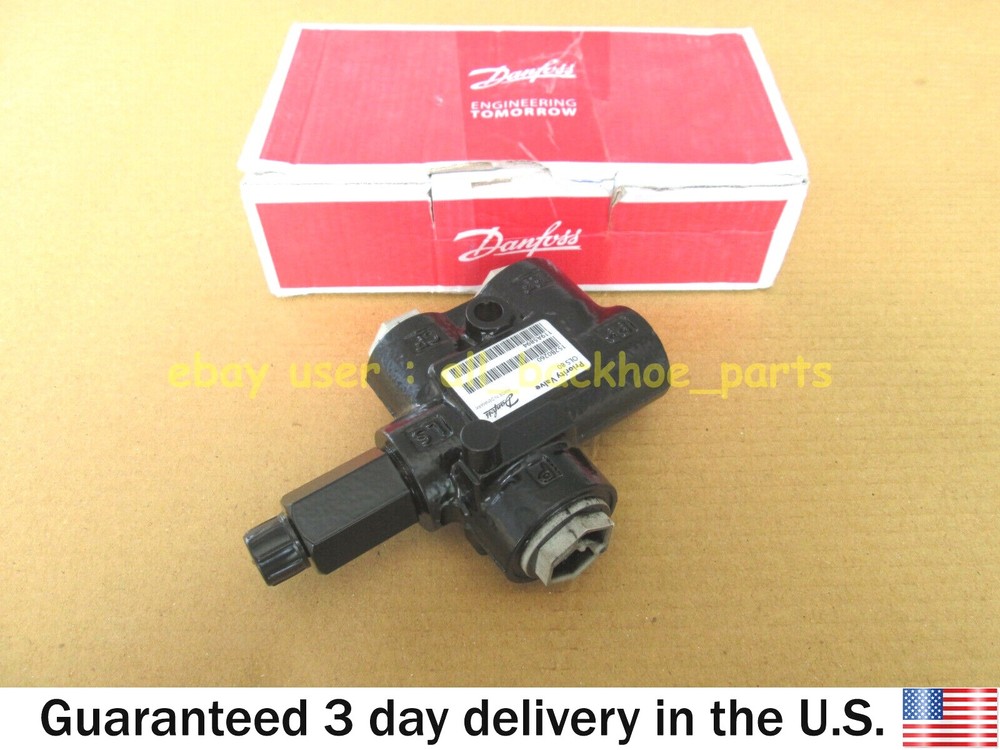 JCB BACKHOE - GENUINE DANFOSS PRIORITY VALVE STEERING (PART # 35/412100)
