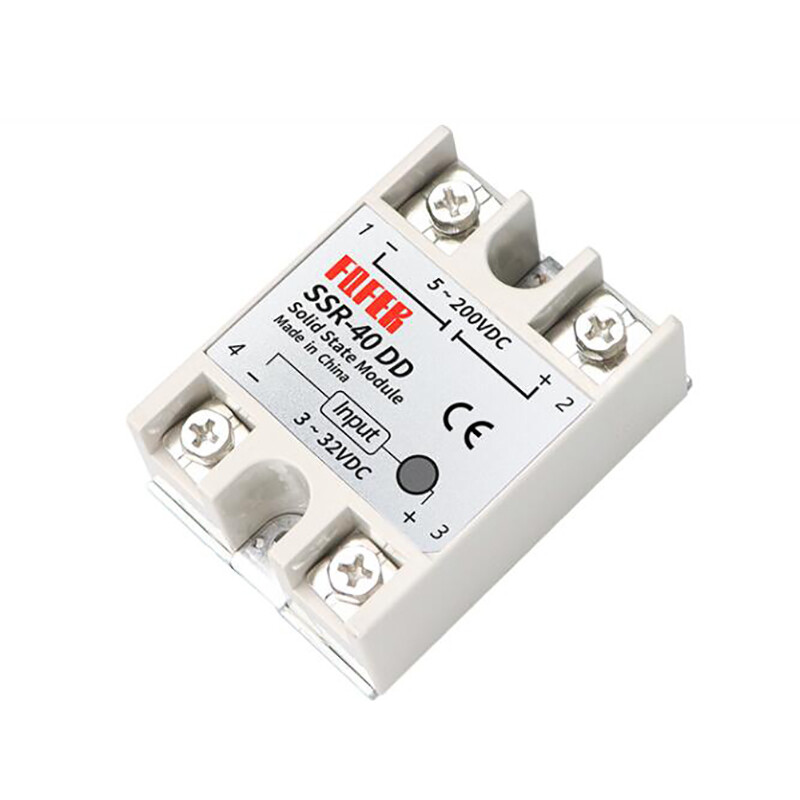 Single Phase Solid State Relay Module DC - DC SSR 10DD - 100DD DC3-32V DC5-200V