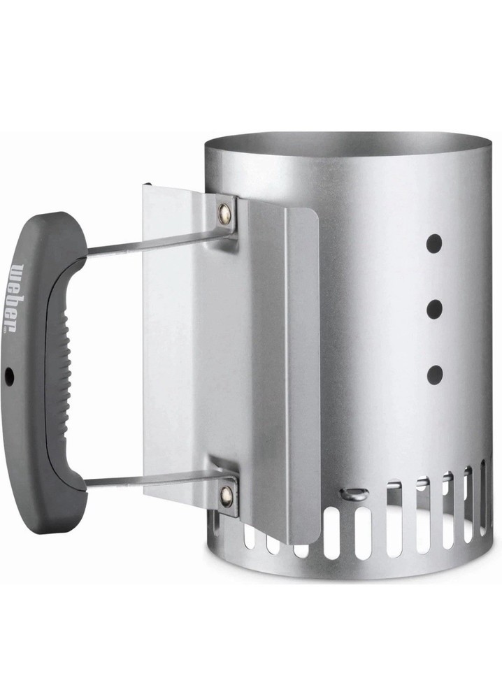Weber Rapidfire Compact Chimney Starter Charcoal Grill Accessory