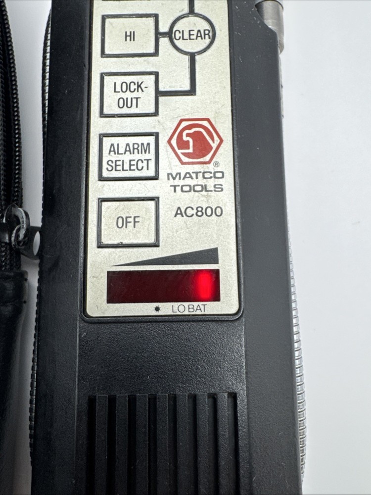 Matco Tools AC800 Leak-Seeker Electronic Leak Detector — Powers On, Untested