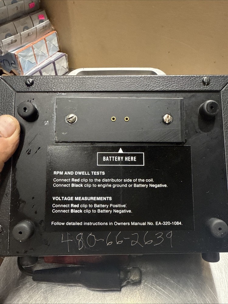 Vintage Penney's Engine Analyzer, Model 320.