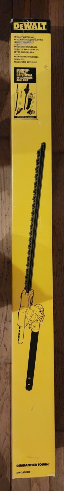 NEW DEWALT Universal Articulating Hedge And Bush Trimmer Attachment DWOAS8HT