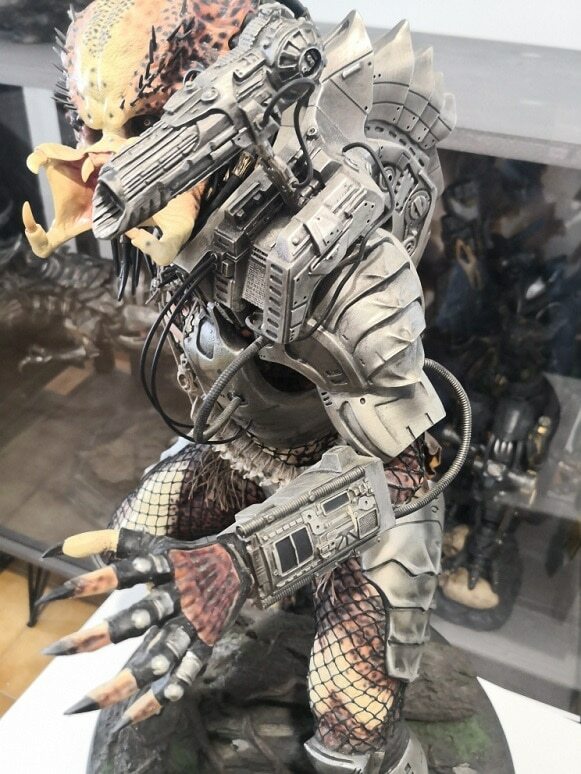 SIDESHOW 1/4 Scale Predator Maquette Statue Stan Winston completed w box