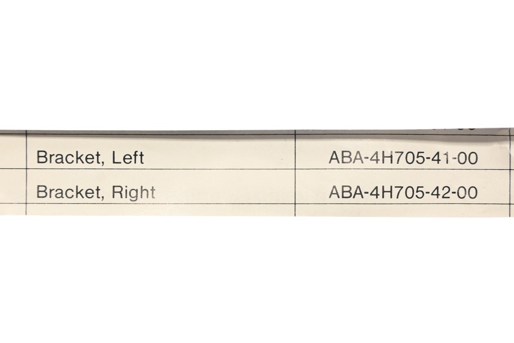 Left & Right Windshield Mount Brackets
