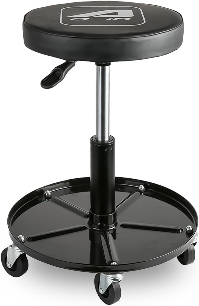 LT12 Professional Mechanics Roller Seat, Pneumatic Adjustable Rolling Stool