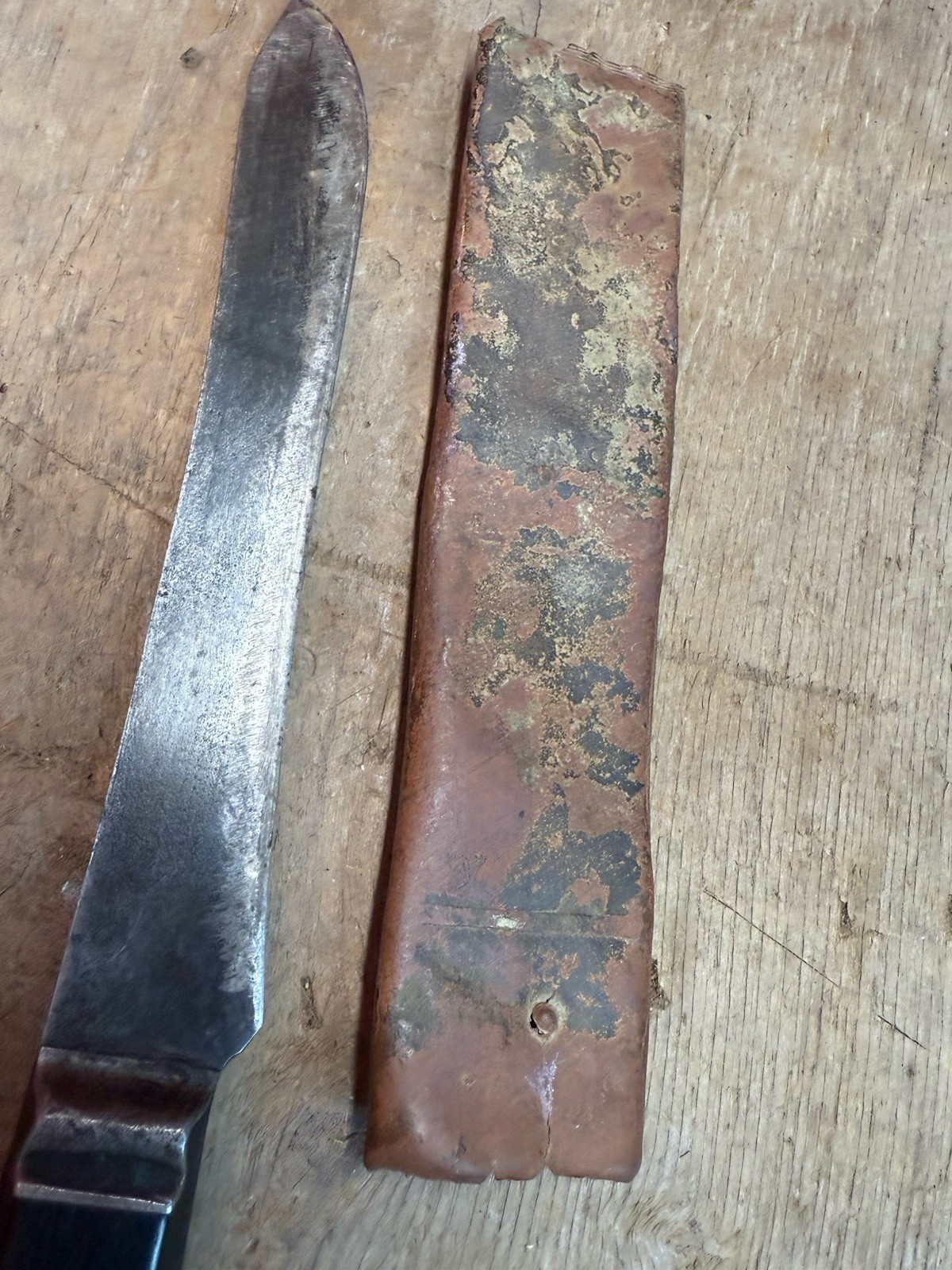 1800s 19th Century Native American Trade Knife Ex. Museum Collection