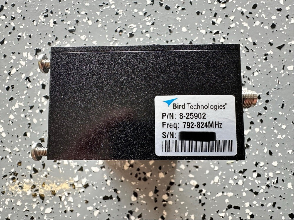 Bird Technologies RF Band Pass Filter 700/800MHz TESTED!