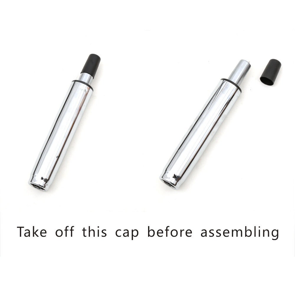 New Round Shape Adjustable Salon Stool with Back and Line Black --