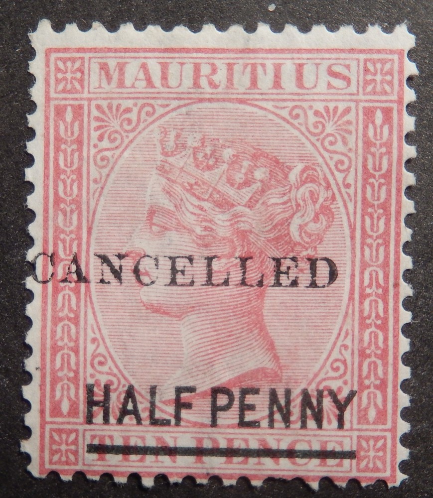 Mauritius Scott # 47, CANCELLED Precancel