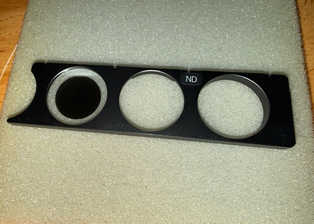 Nikon Microscope ND Neutral Density Filter Slide Lambda Optical Insert Japan