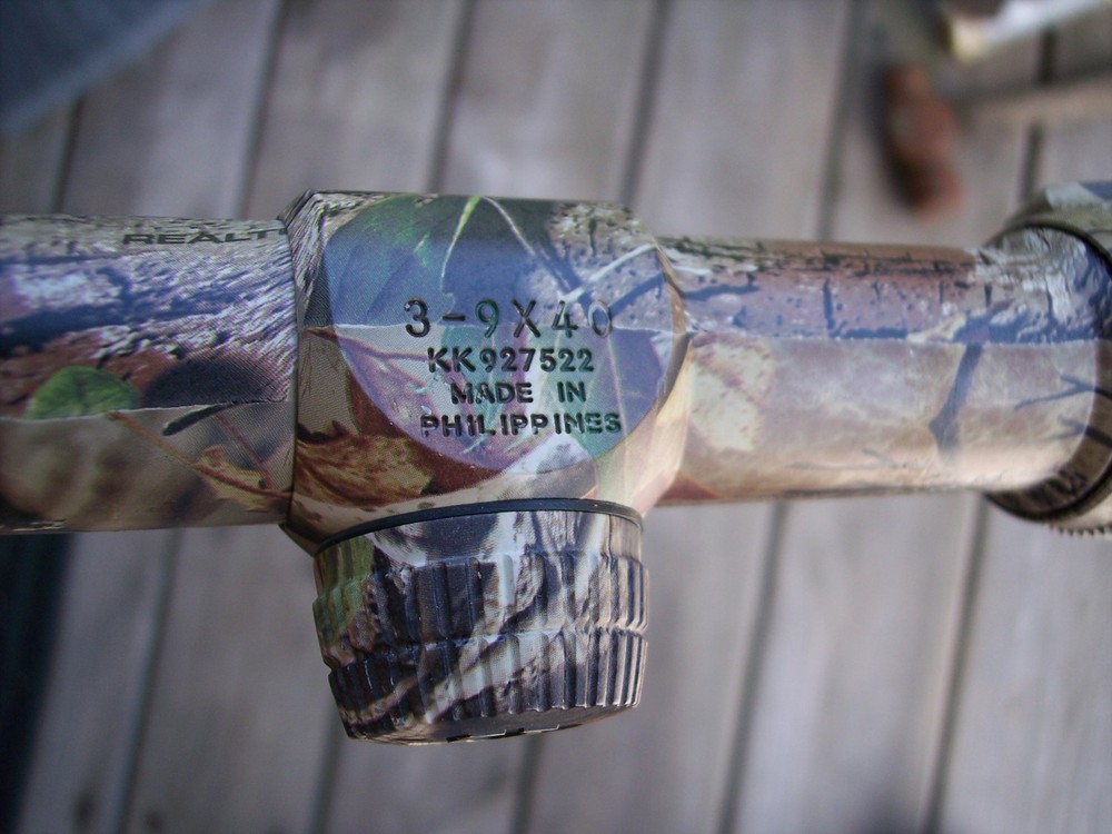 Nikon 3-9x40mm Omega Muzzleloader Scope ~Camo~ BDC