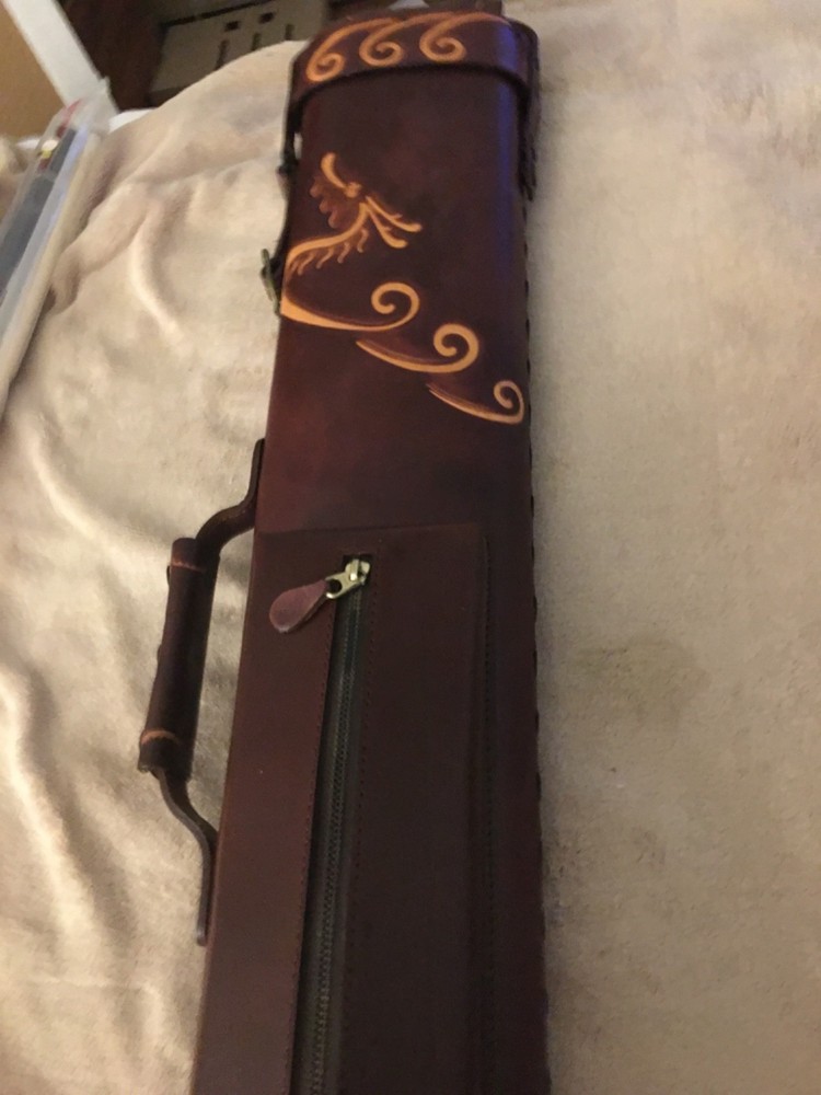 leather case for pool cues