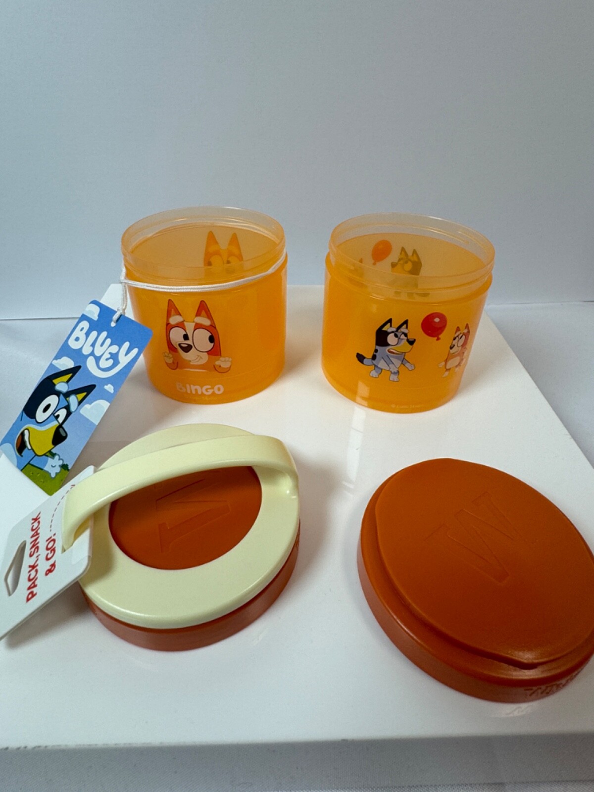 DISNEY-Whiskware by Blender Bottle -Kids Locking Snack Cups -Stocking Stuffers!!