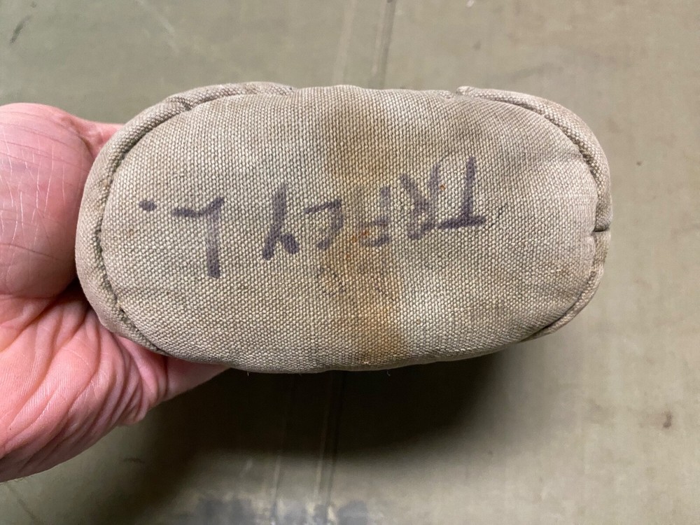 ORIGINAL WWII US ARMY INFANTRY M1942 CANTEEN COVER-OD#3