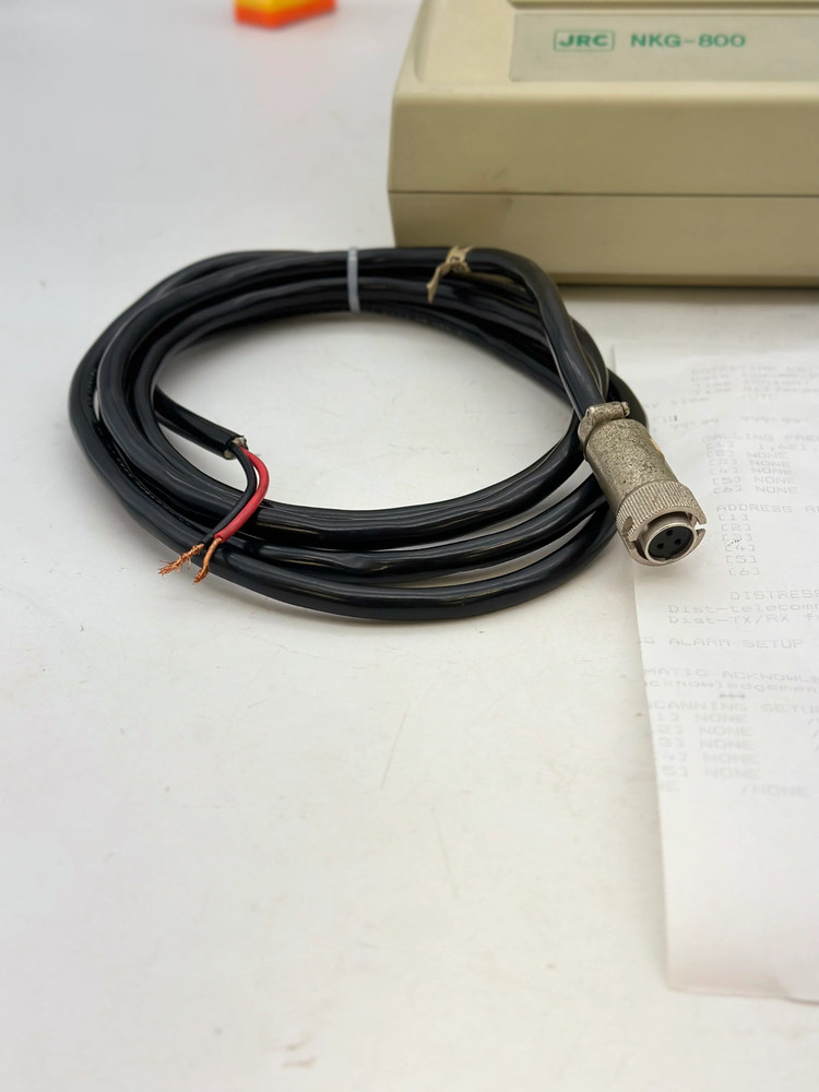 JRC NKG-800 Printer w/ Power and Data Cables (Used)