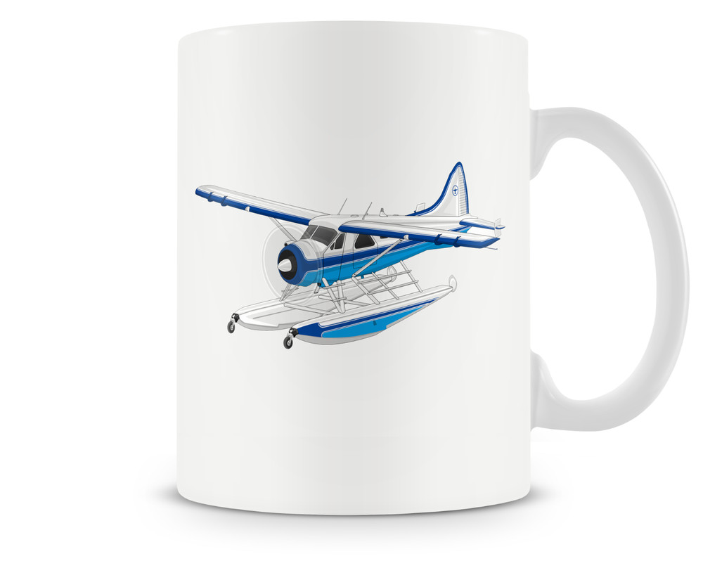 de Havilland Canada DHC-2 Beaver Floatplane Mug 15oz.