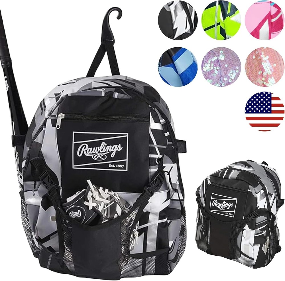 Ultimate Youth Baseball & Softball Backpack - Compact & Organized Design