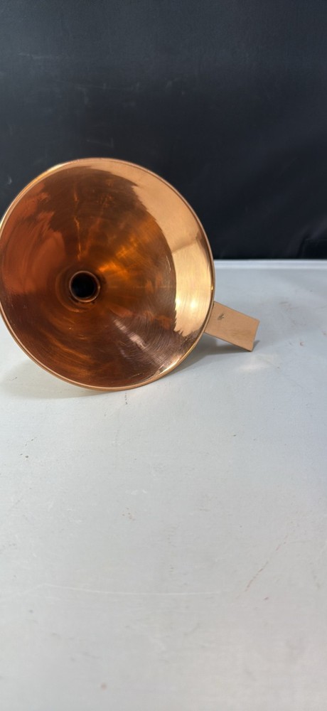 brand new 5 inch copper funnel