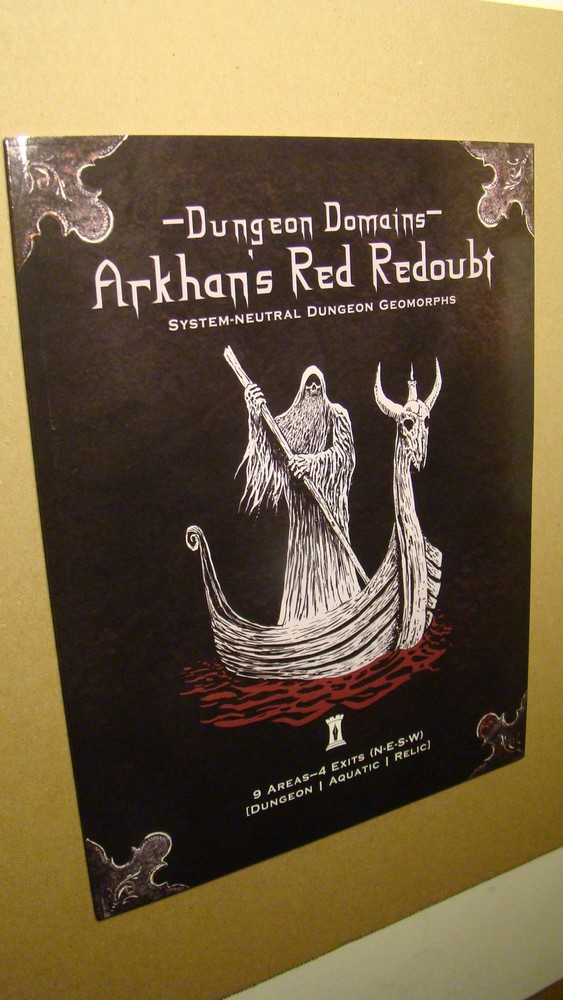 MODULE - ARKHAN'S RED REDOUBT *NM/MT 9.8* DUNGEONS DRAGONS