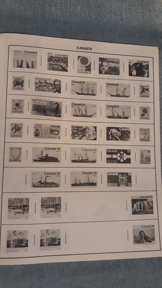 Treat Monarch World Stamp Album Stamp Book With Some Stamps