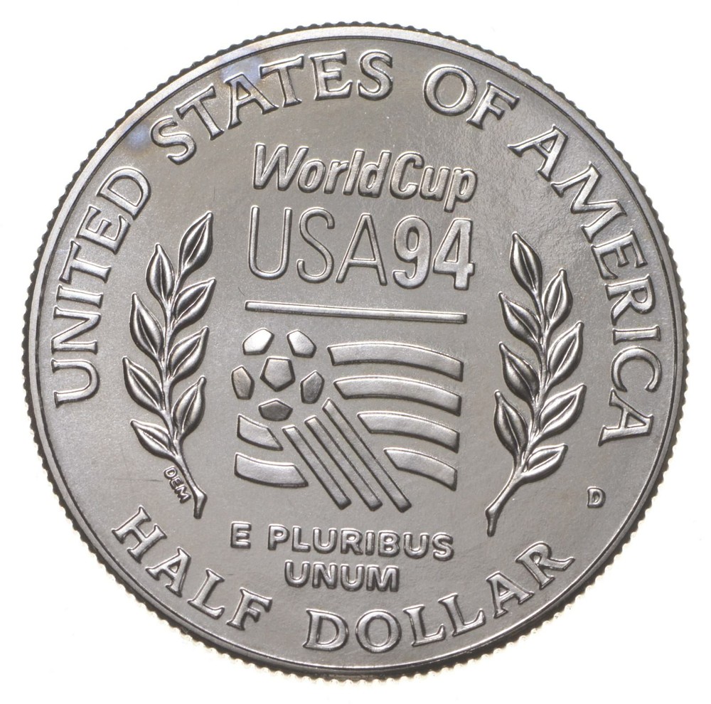 1994 Unc World Cup Soccer - Commemorative Half Dollar