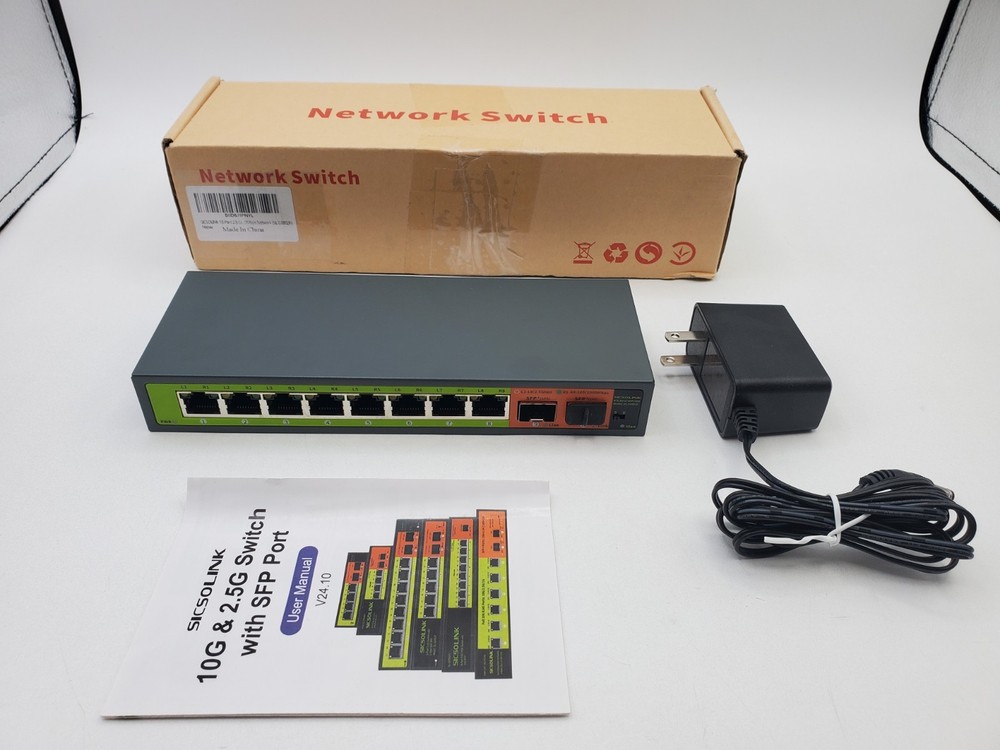 Sicsolink Network Switch Model# SL-G0802F