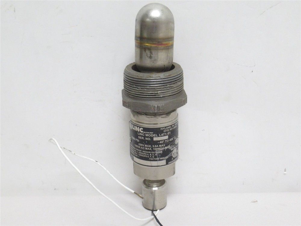 240963 Used; Milton Roy L471-01 Level Control Float Switch; 3A; 250VAC