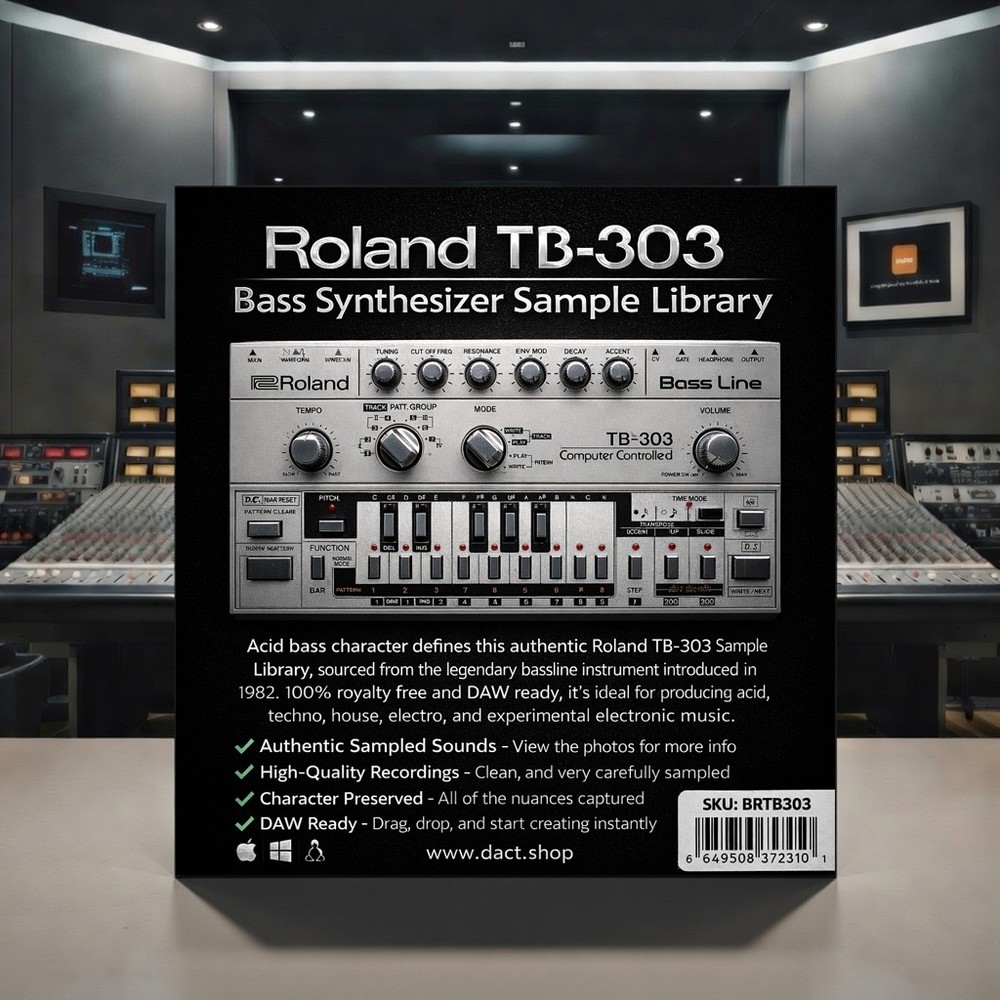 Roland TB-303 Sample Library Sample Library