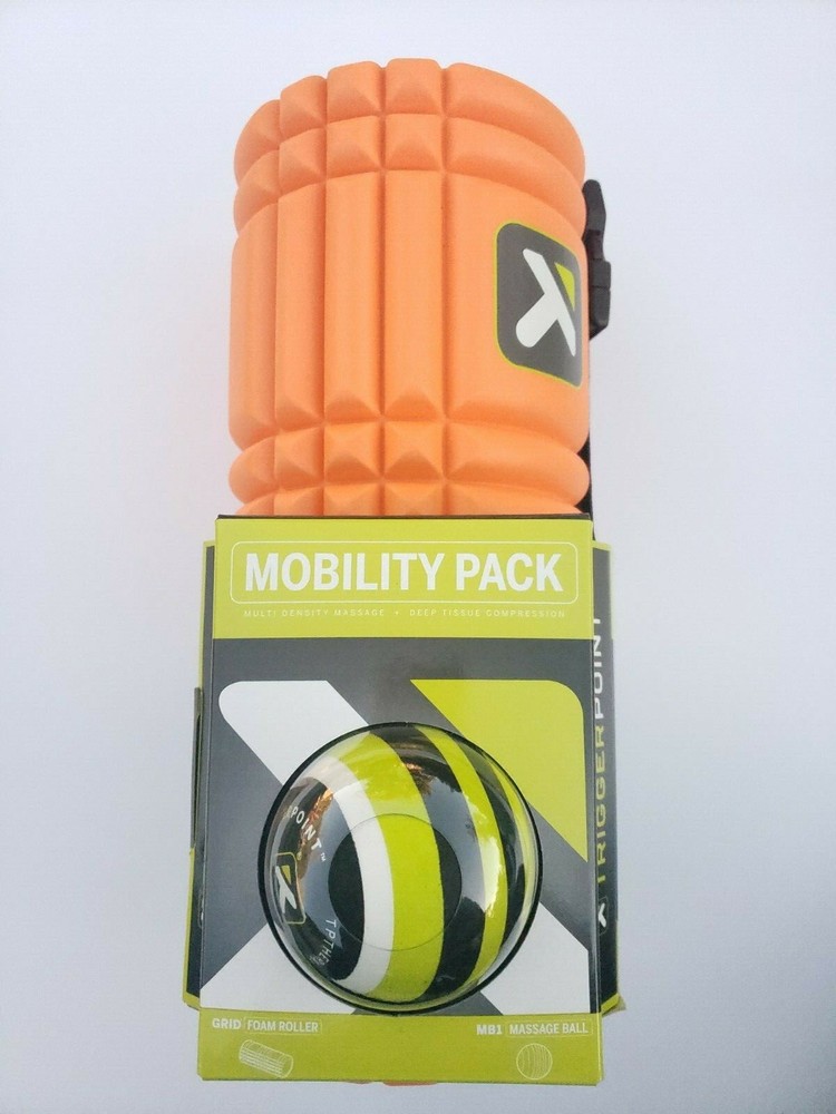 Trigger Point Performance Mobility Pack: Grid Foam Roller,MB1 Massage Ball,Strap