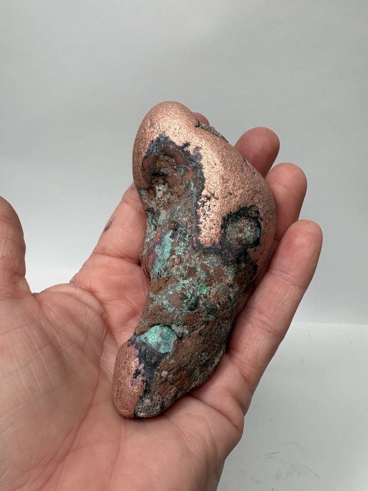 1 Pound Pure Native Michigan Float Copper Mineral Specimen Lake Superior U.P.