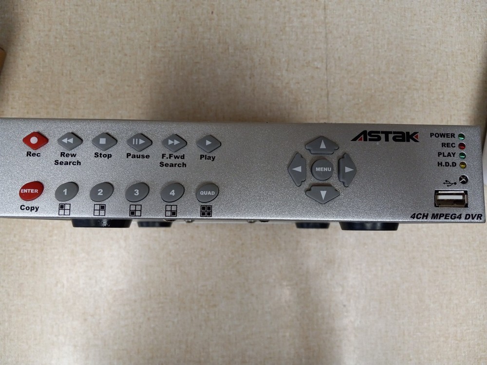 Astak 4CH MPEG4 DVR CM-04DEV