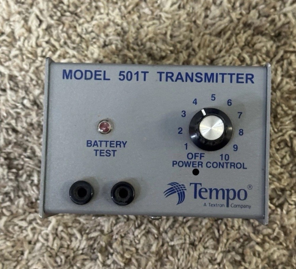 Tempo 501 Tracker II 2 Underground Cable Locator System